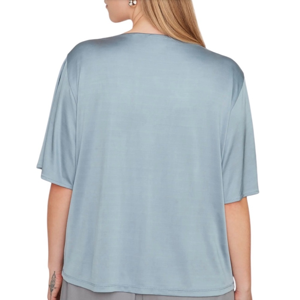 Vince Silky V Neck Top - Picture 2 of 8